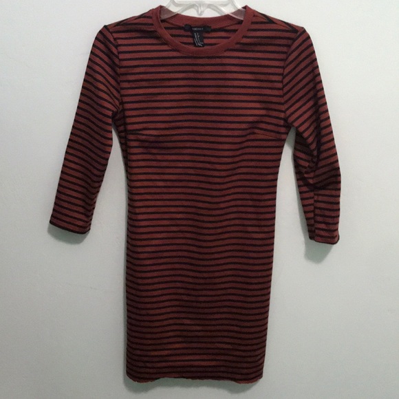 Forever 21 Dresses & Skirts - Forever 21 Striped mini dress, very 60’s mod style